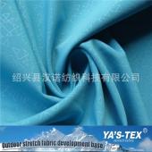 100D embossed polyester four-way elastic composite polar fleece soft shell clothing fabric