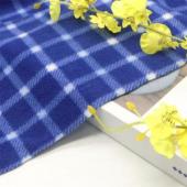Processed and produced semi-gloss polar fleece plaid printed fabric 210g autumn and winter home textile tablecloth toy f