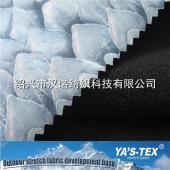 Factory direct sales polyester four-sided elastic patch TPU composite polar fleece nano waterproof luggage tent clothing