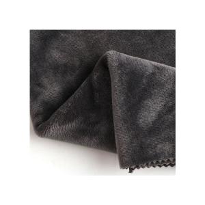 Warp knitted super soft Orly velvet fabric polar fleece Autumn and winter home wear pajamas and sweatshirt fabric Austra