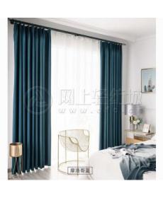Nordic modern Dubai cotton blackout curtain fabric living room bedroom study room blackout curtain products