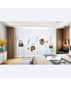 Shi Shi Ru Yi Shadow Chasing Yarn Digital Printing Ready Stock Chinese Style