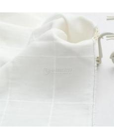 Jinnian non-elastic breathable chenille plaid fashion fabric