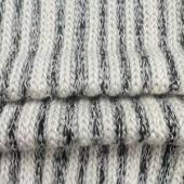 Rabbit fur thick knitted fabric