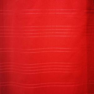 Chemical fiber jacquard fabric Full polyester chemical fiber striped jacquard red fabric home textile bedding woven fabr