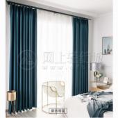 Nordic modern Dubai cotton blackout curtain fabric living room bedroom study room blackout curtain products