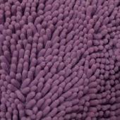 Spot factory direct sales mop velvet knitted polyester lilac floor mat fabric