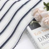 T/C blue polyester brushed factory stock 1/1 plain weave